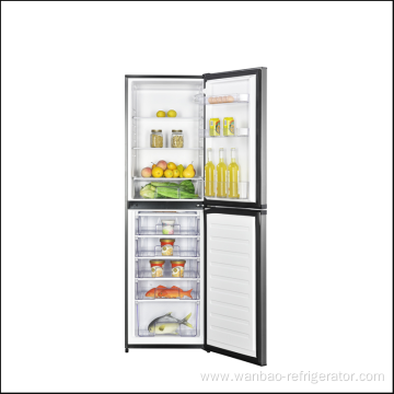 Upright Double Door Home Refrigerator with Freezer